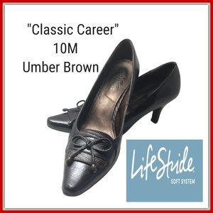 Life Stride "Classic Career" Women's Heels Size 10M